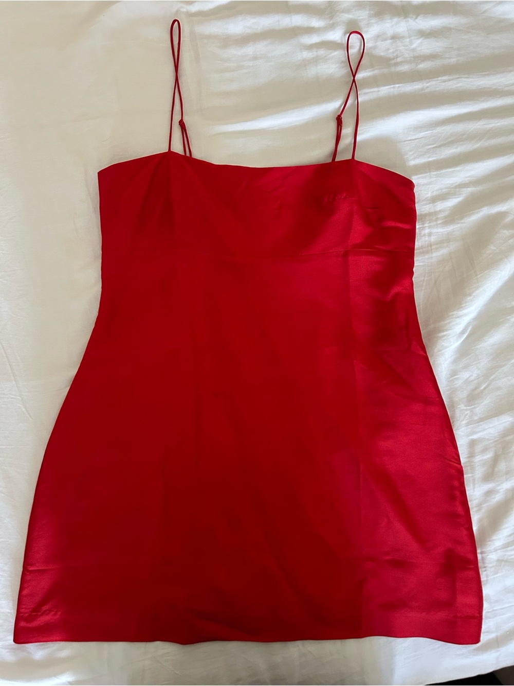 Realisation Par Red Spaghetti-Strap Mini Dress - Picture 7 of 7